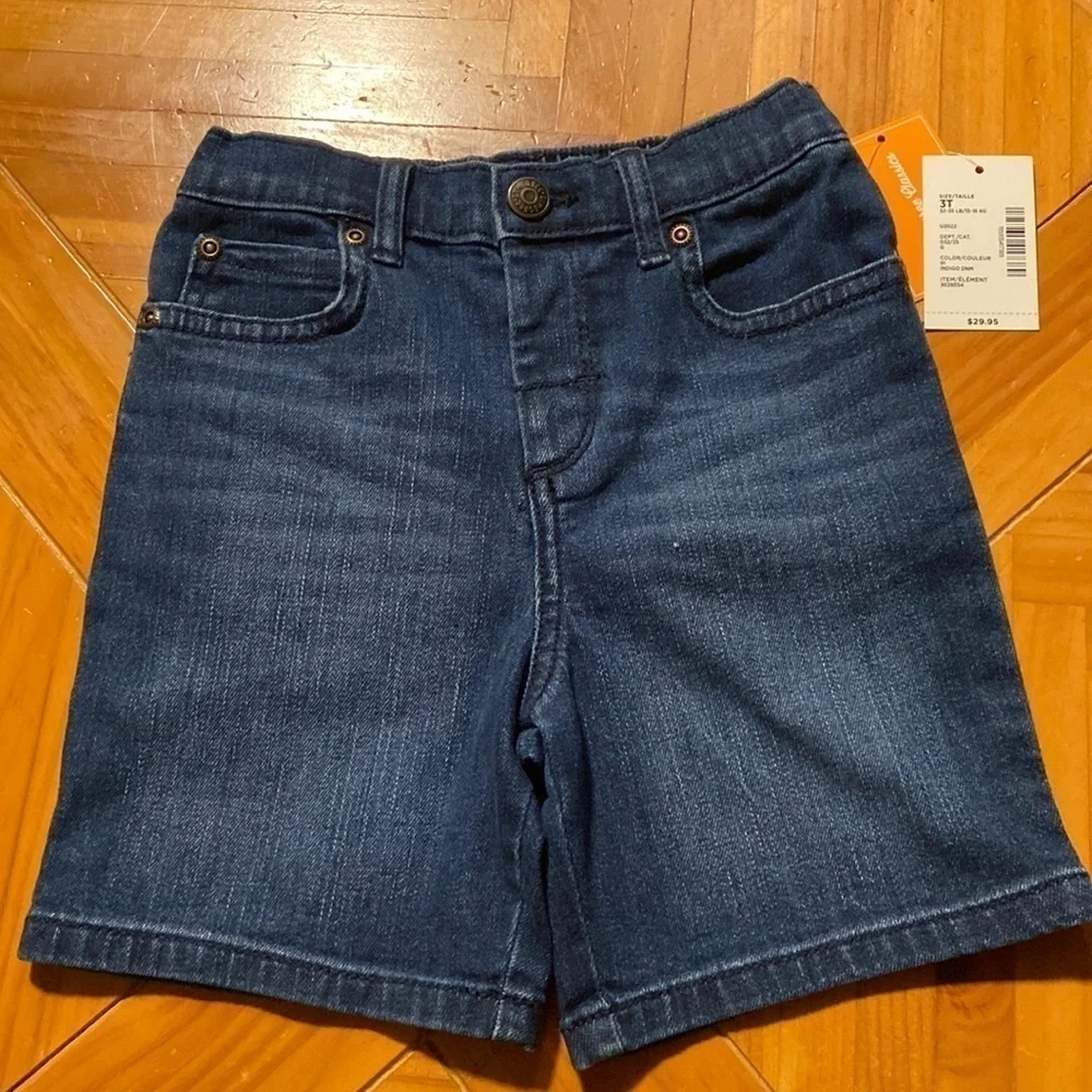 Boys Gymboree Denim Jean Shorts in Size 3T [NWT]
